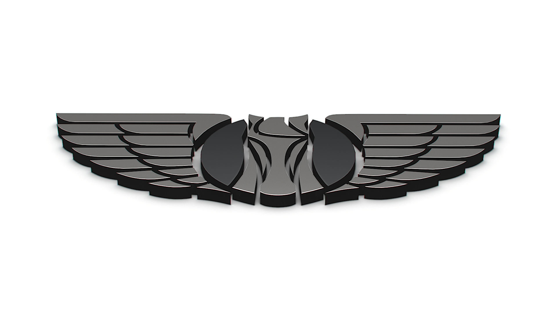 LEVC logo 3D model_1