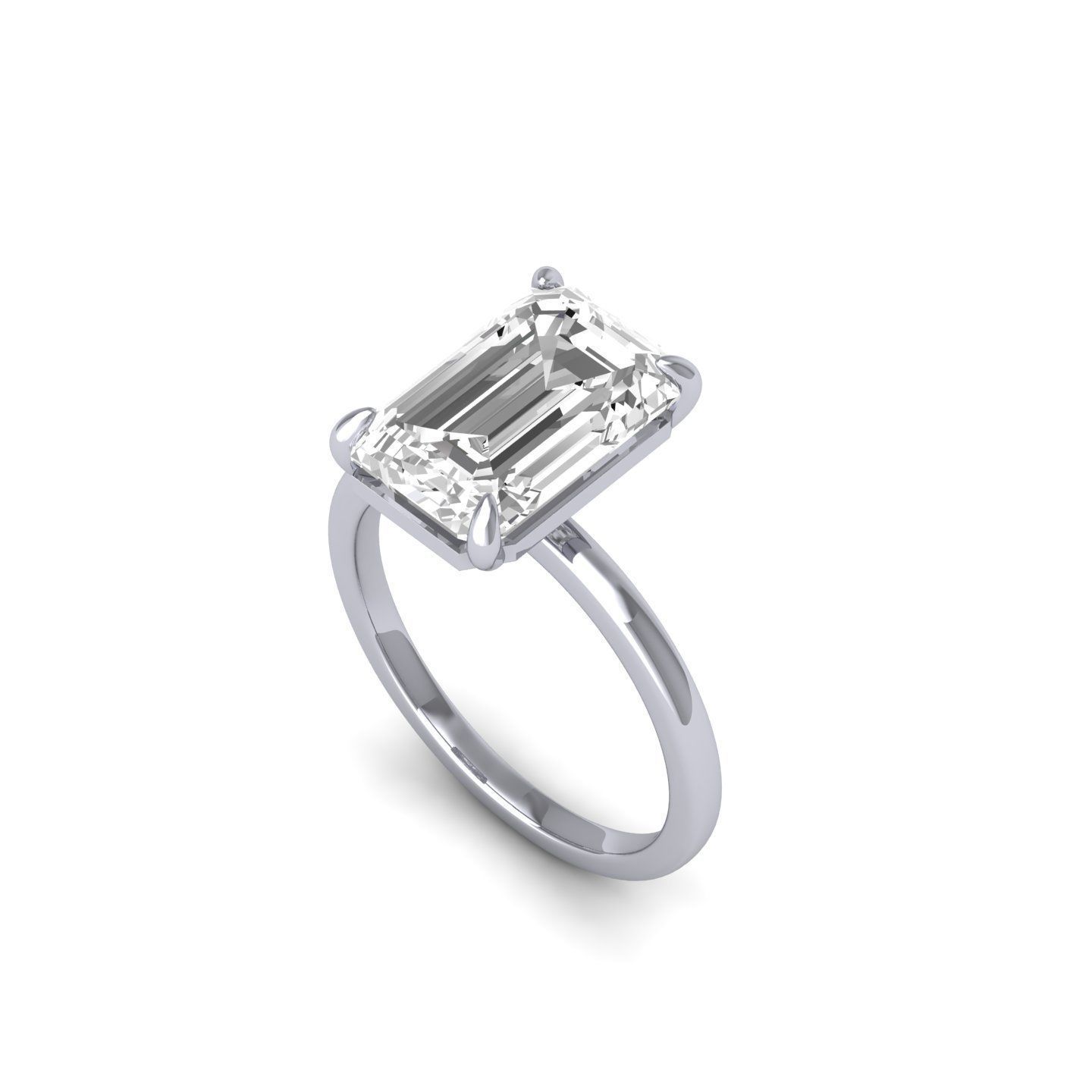 Wedding Ring 3D print model_3