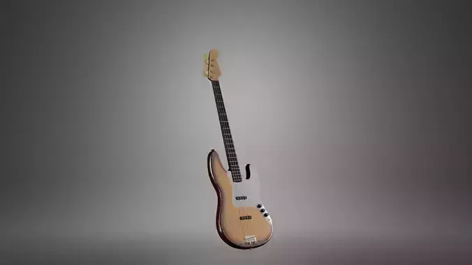 electric guitar 3D model