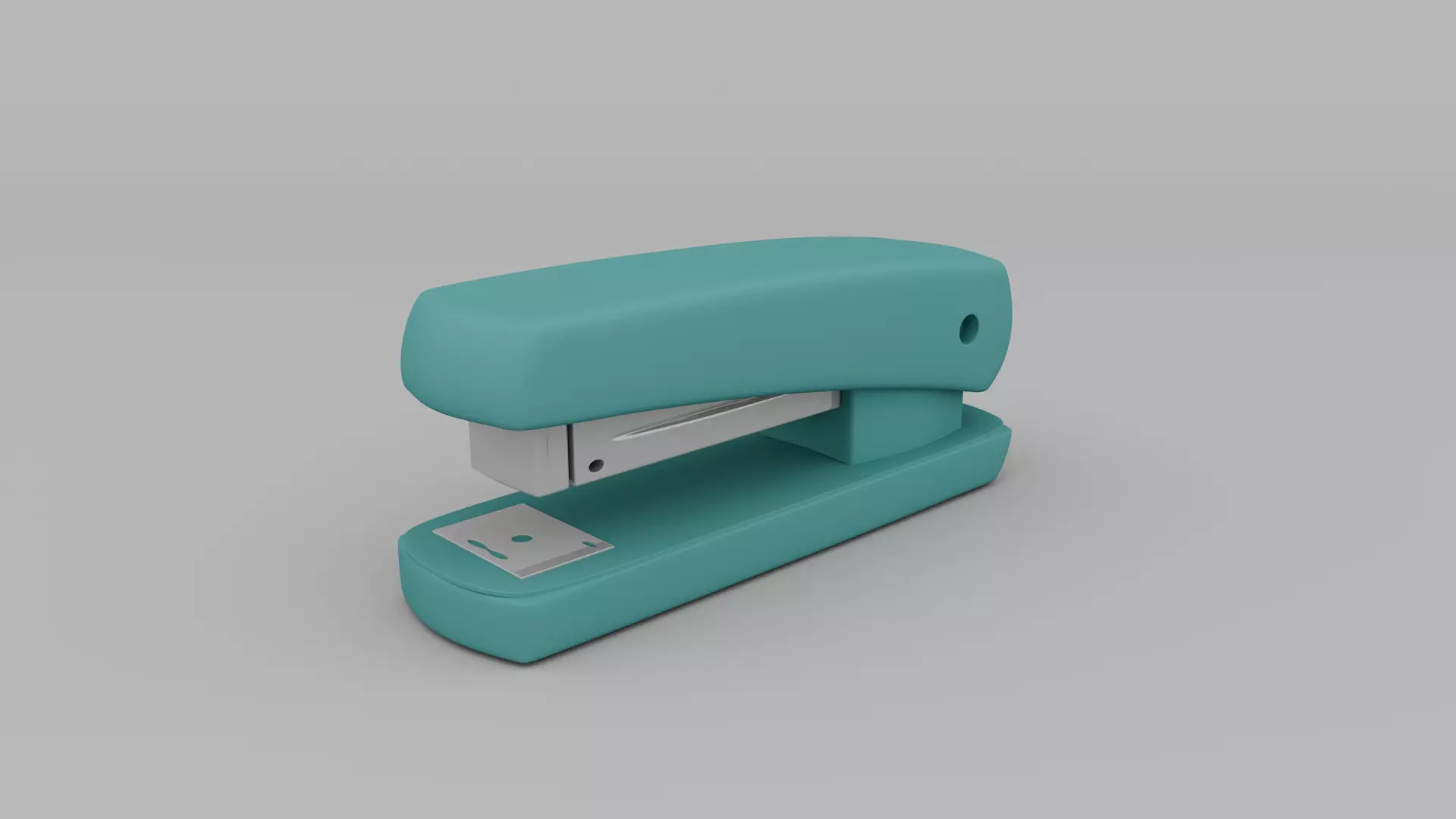 Stapler Low-poly 3D model_0