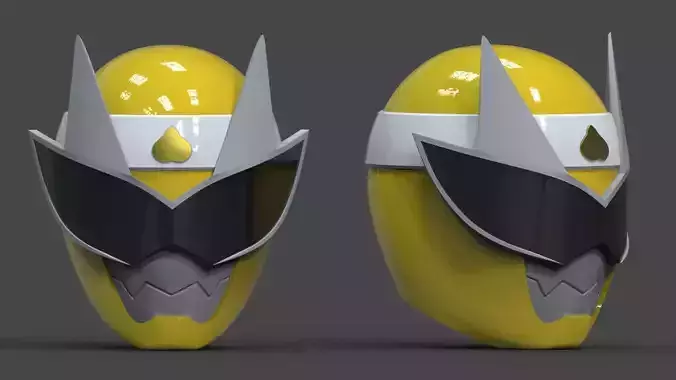 Avataro Sentai Donbrothers Oni Sister Yellow 3D print model