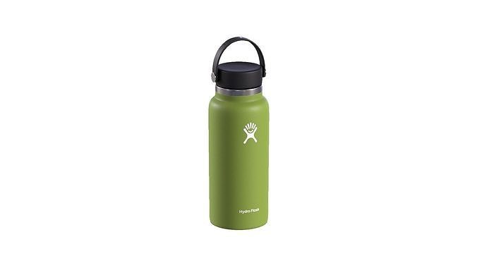 Hydro Flask in green Low-poly 3D model 7