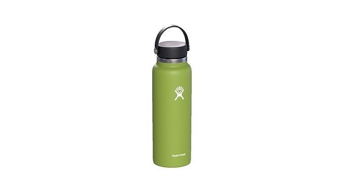 Hydro Flask in green Low-poly 3D model 6