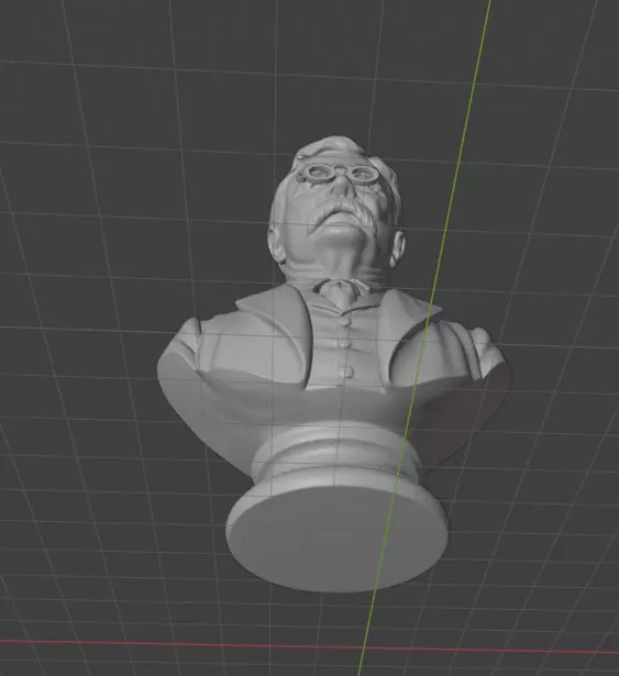 Theodore Roosevelt 3D print model_13