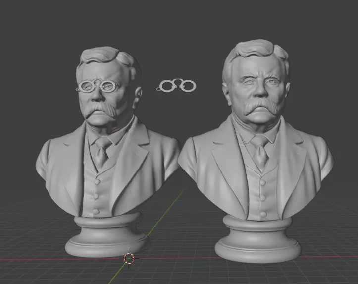 Theodore Roosevelt 3D print model_26