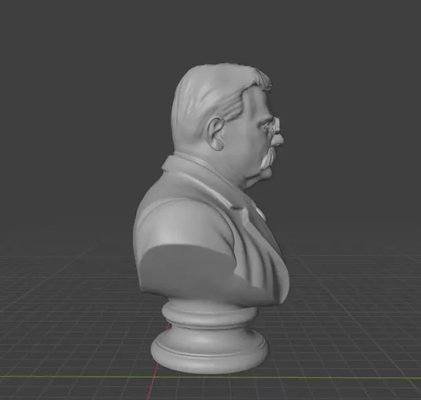 Theodore Roosevelt 3D print model_6