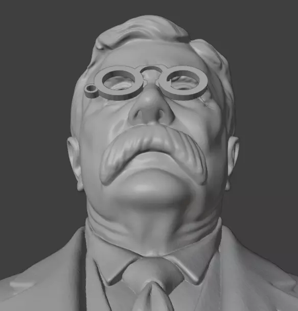Theodore Roosevelt 3D print model_22