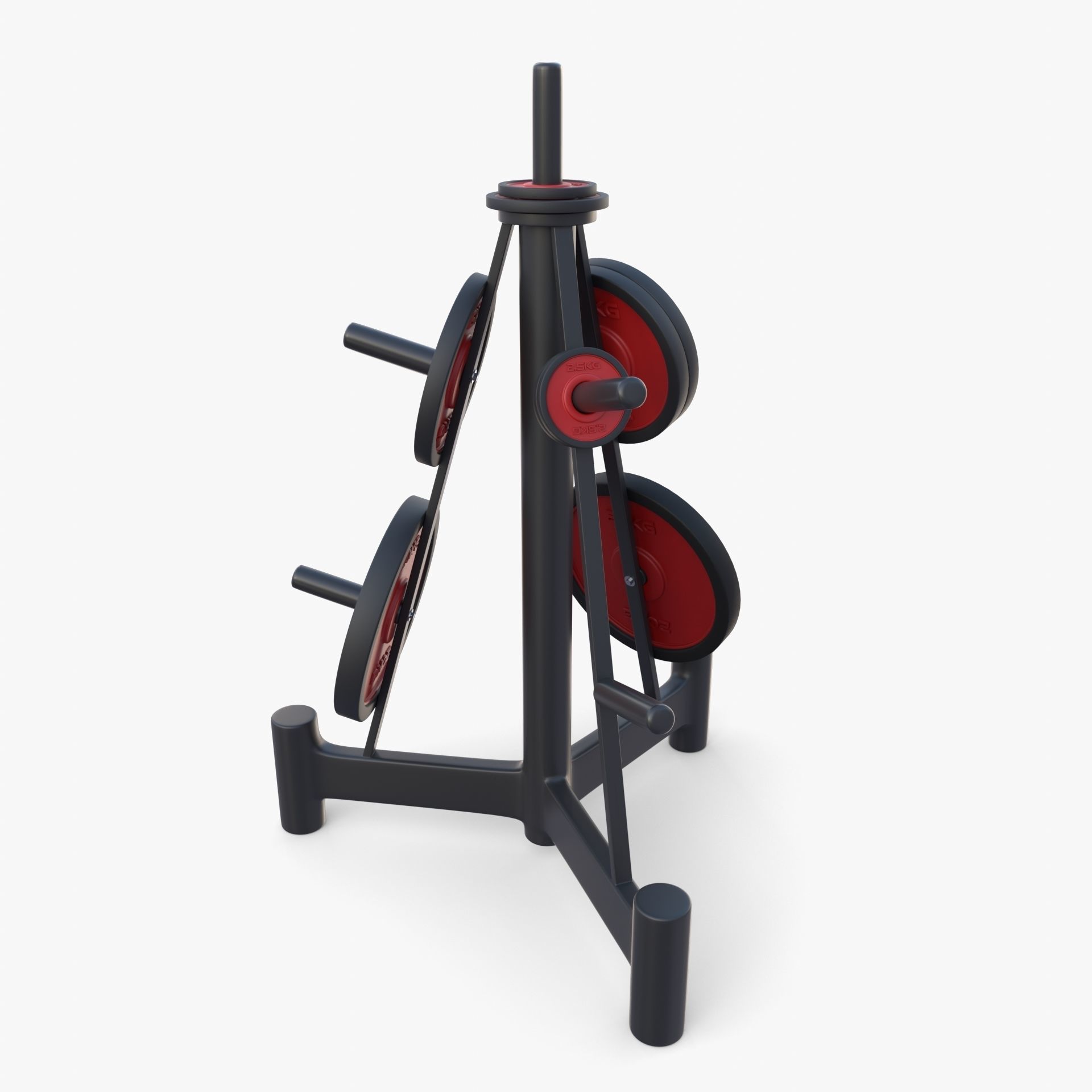 Disk rack v2 3D model_5