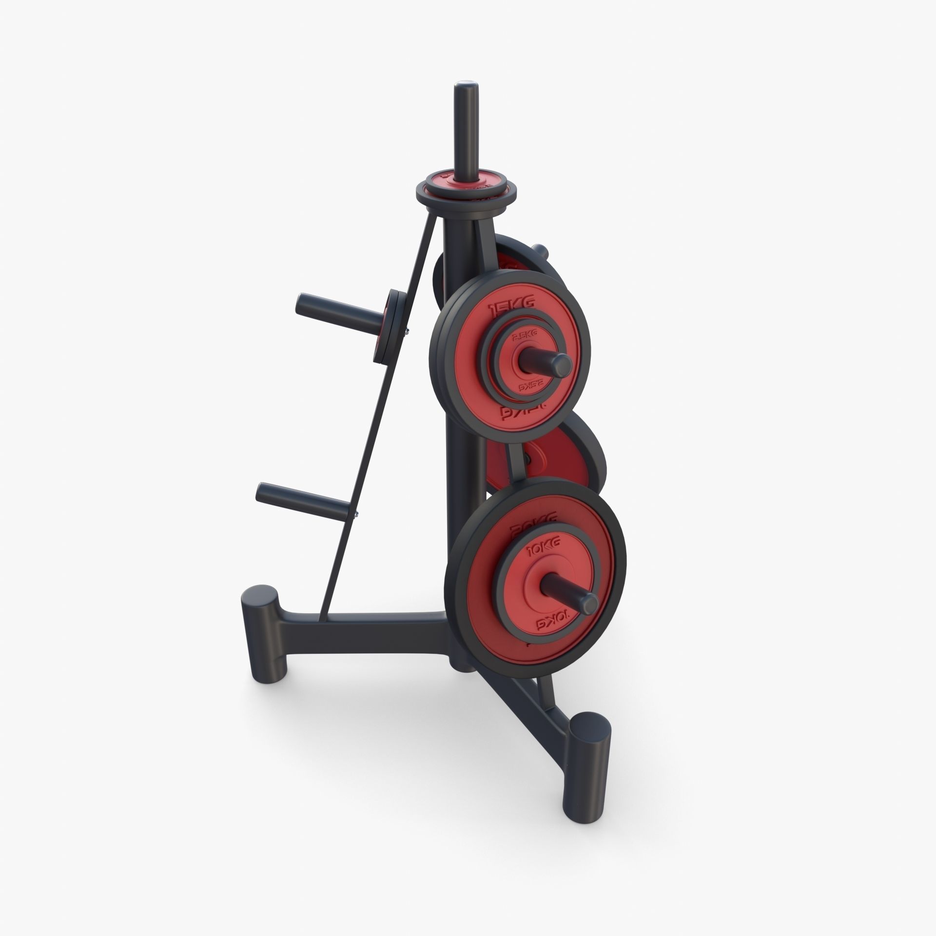 Disk rack v2 3D model_7