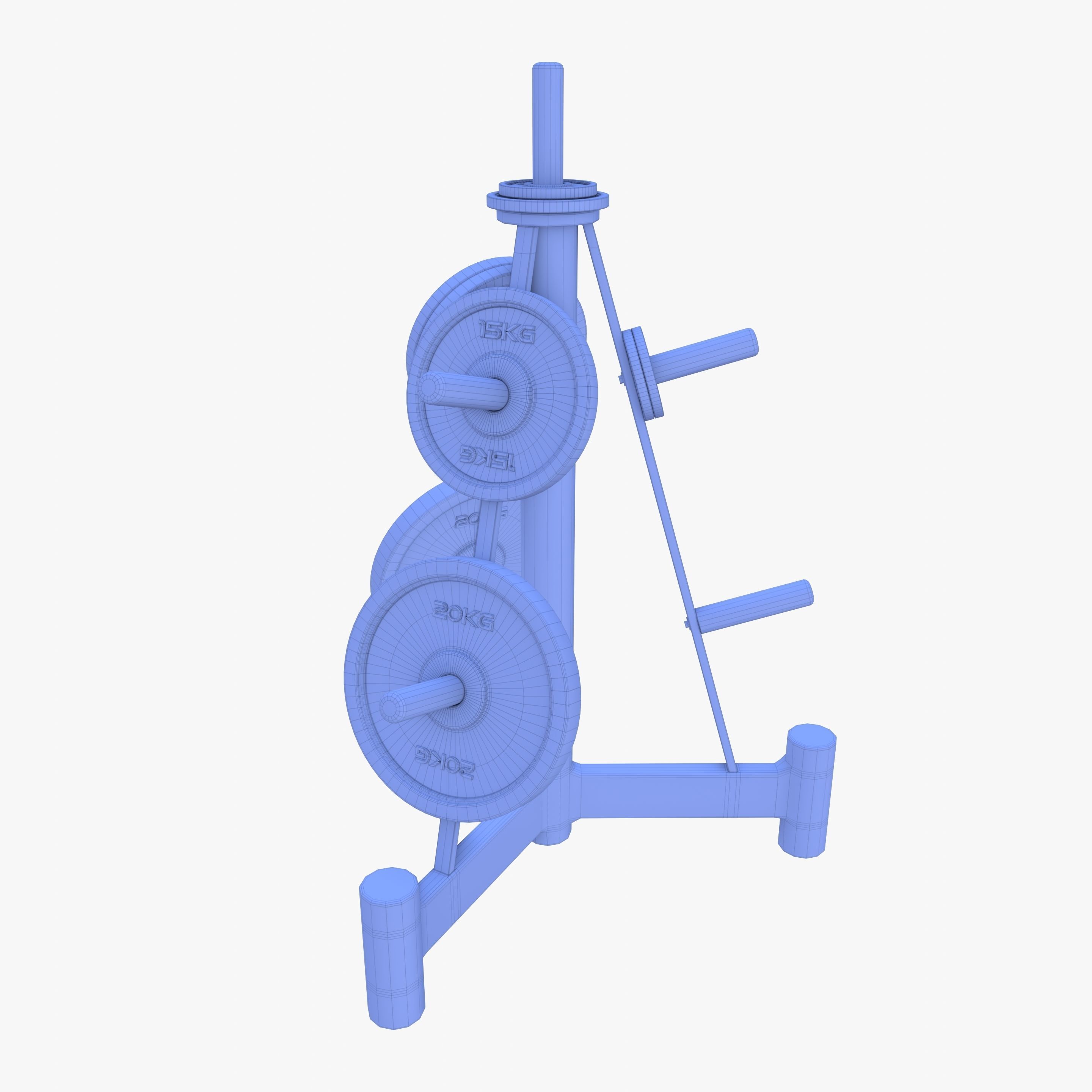 Disk rack v2 3D model_12