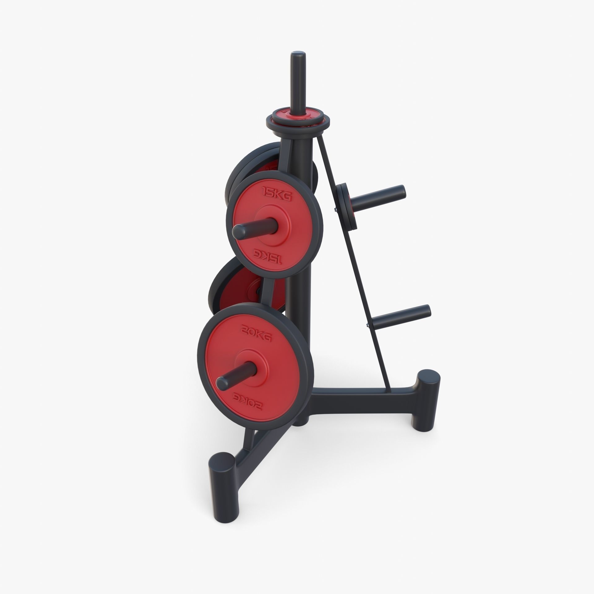 Disk rack v2 3D model_6