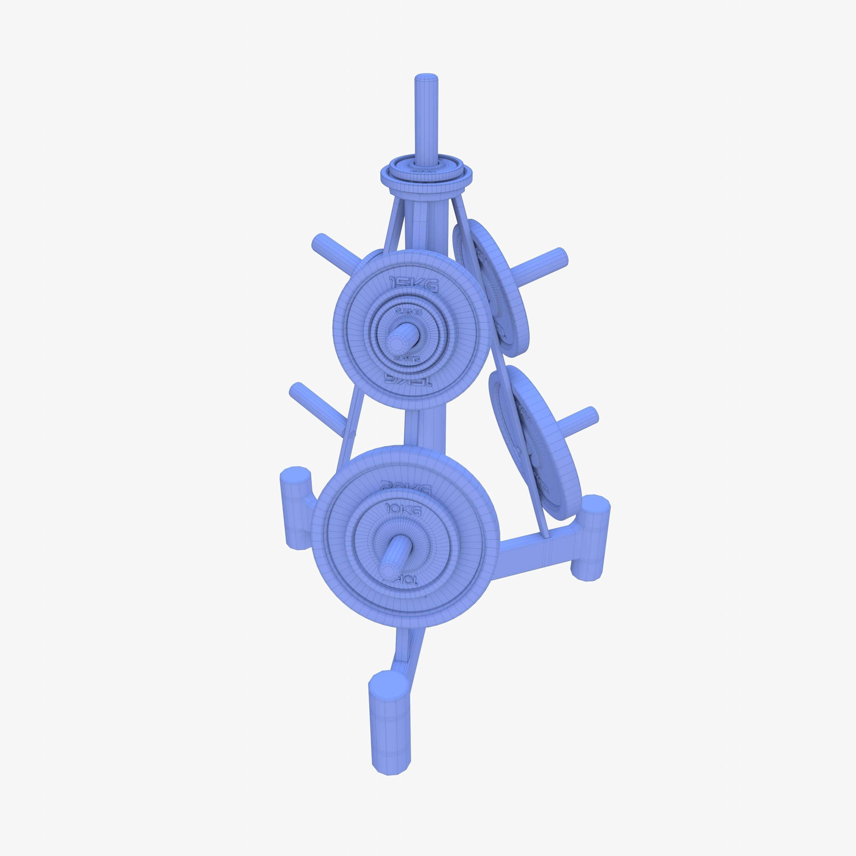 Disk rack v2 3D model_13