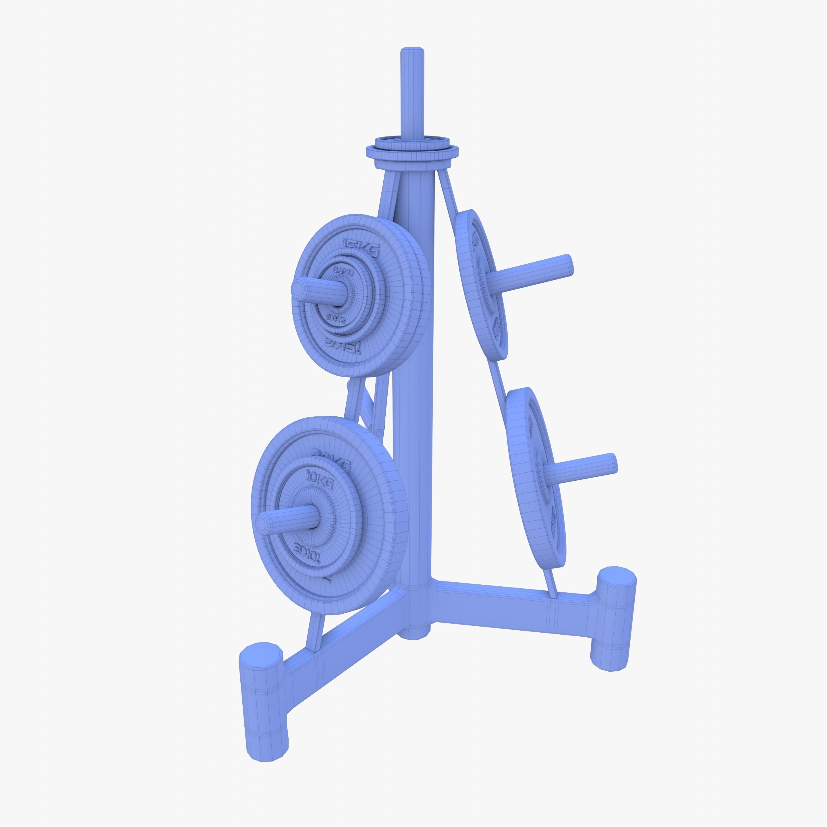 Disk rack v2 3D model_10