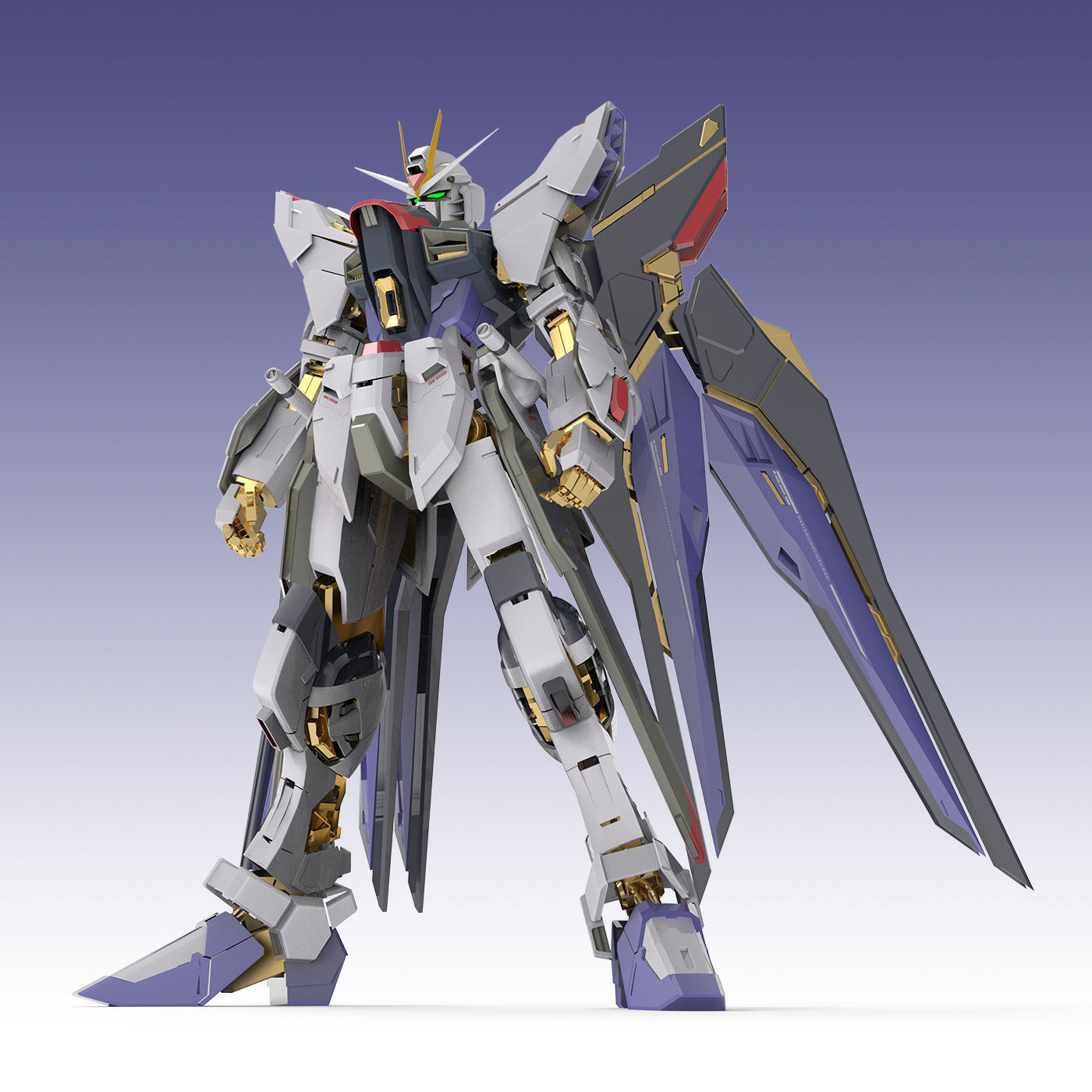 STRIKE FREEDOM GUNDAM 3D model_4