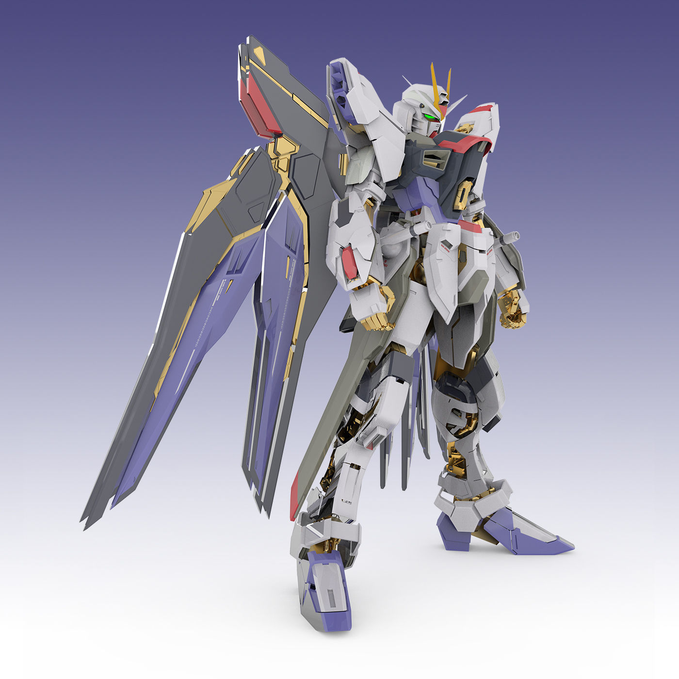 STRIKE FREEDOM GUNDAM 3D model_2