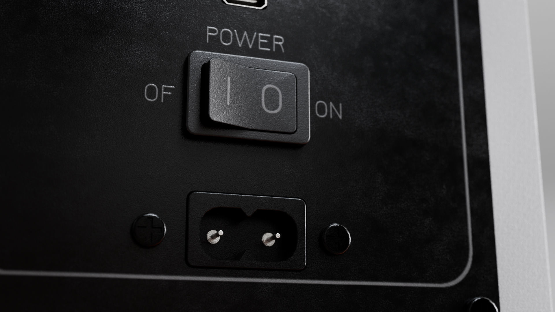 Speakers set pair of 3D model_7