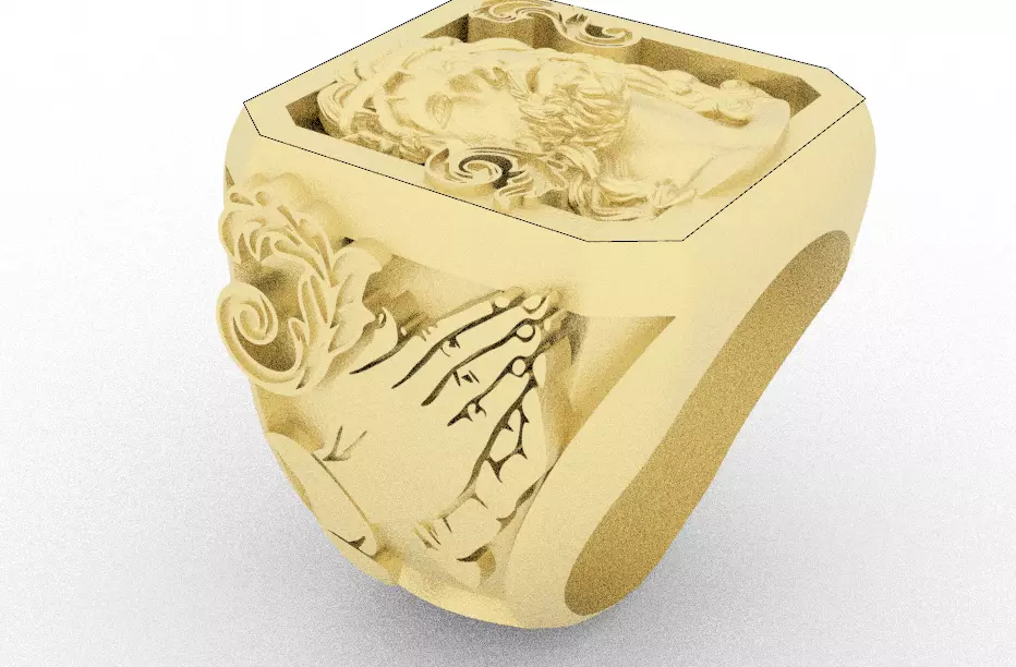 ANEL DE CRISTO  3D print model_0