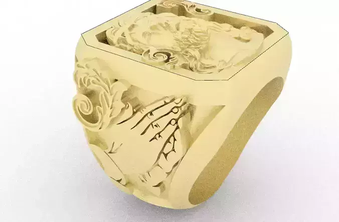 ANEL DE CRISTO  3D print model