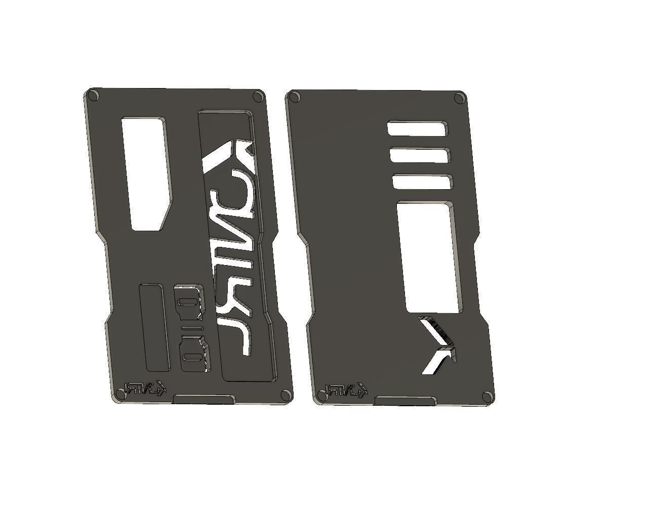 BilletBox Panel Door with Texture 3D print model_2