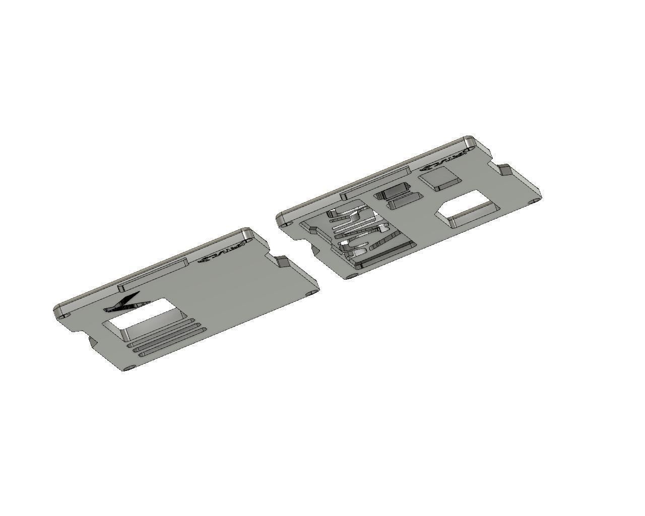 BilletBox Panel Door with Texture 3D print model_3