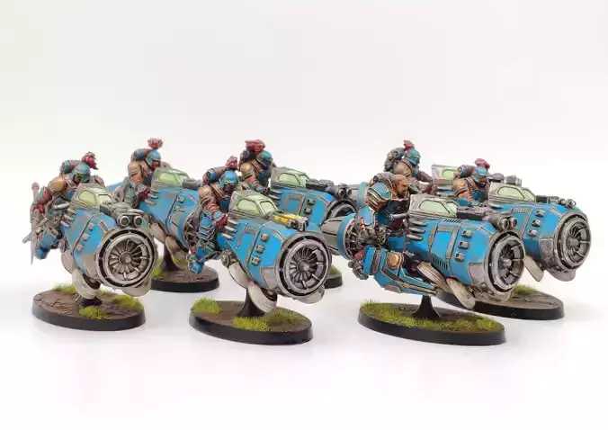 Tempest Legion - Jetbike Squadron 3D print model