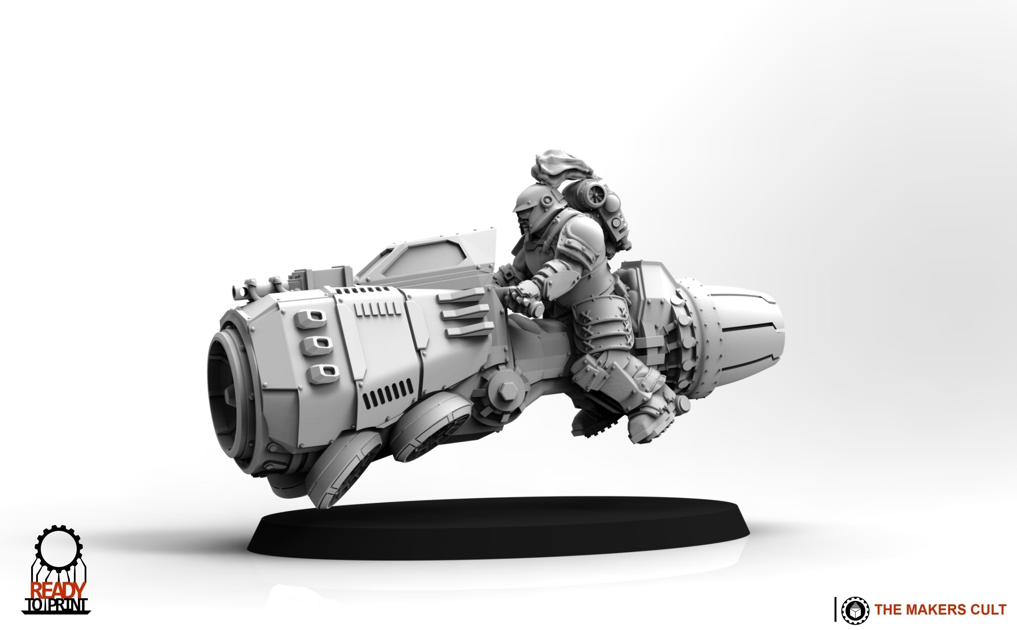 Tempest Legion - Jetbike Squadron 3D print model_7