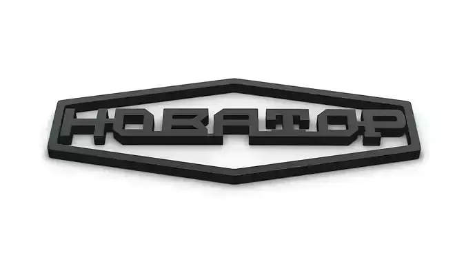 Novator logo 3D model