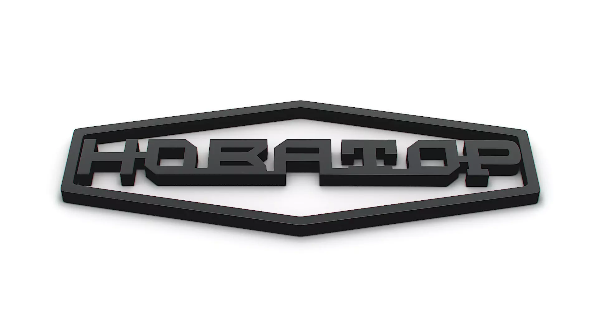 Novator logo 3D model_0