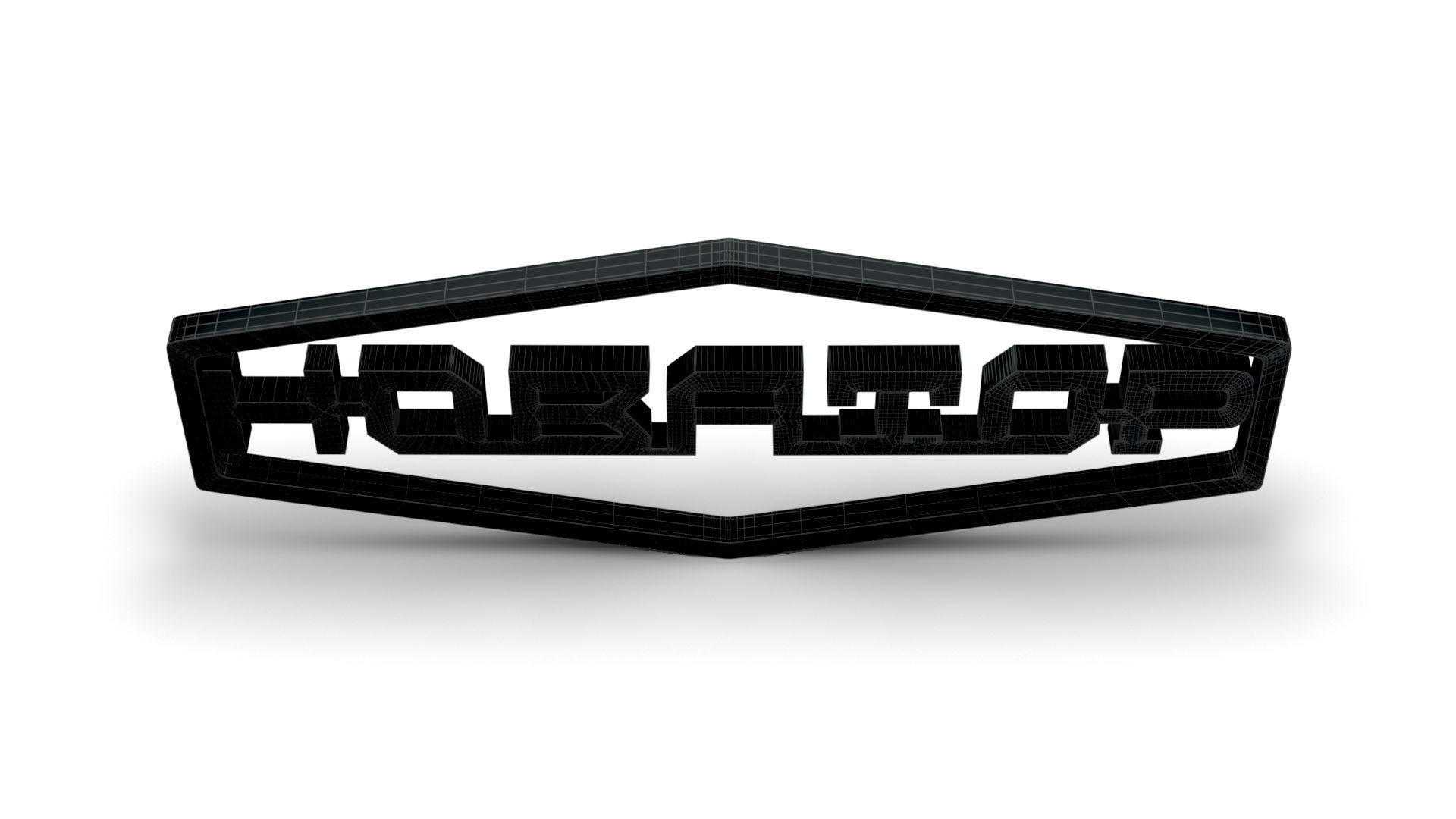 Novator logo 3D model_8