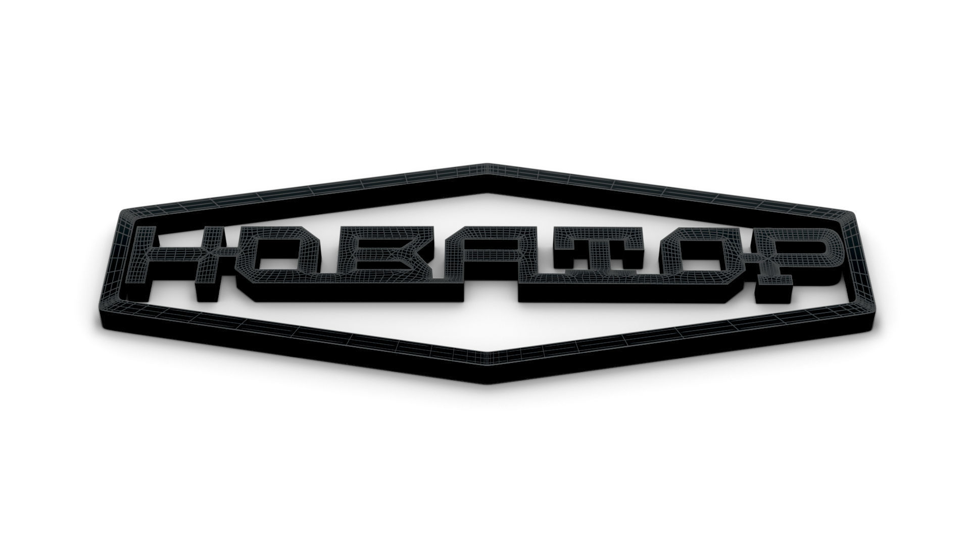 Novator logo 3D model_6
