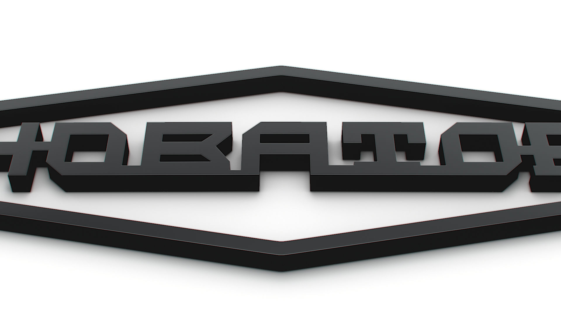 Novator logo 3D model_2