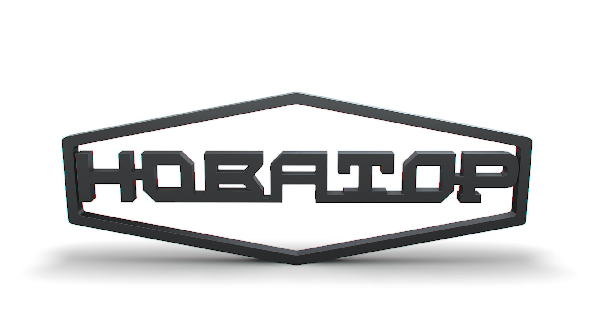 Novator logo 3D model_4