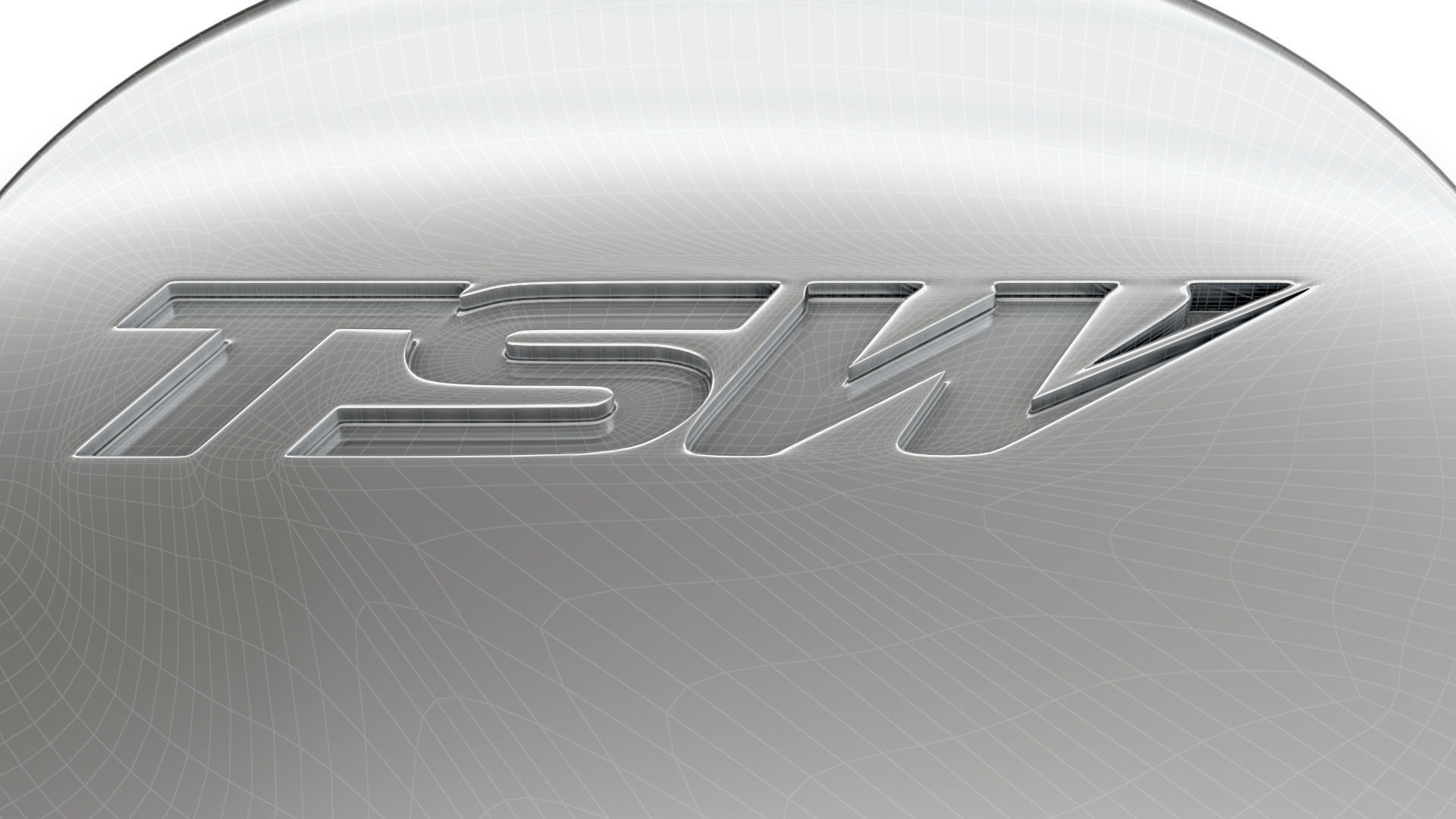 TWS logo 3D model_7