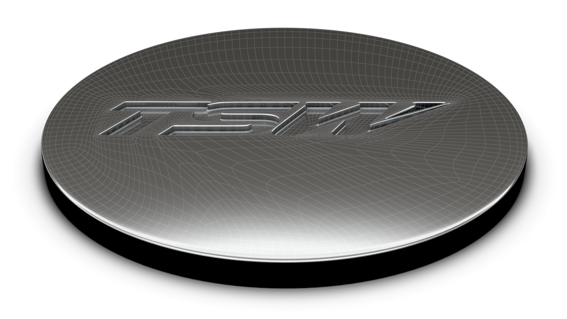 TWS logo 3D model_5