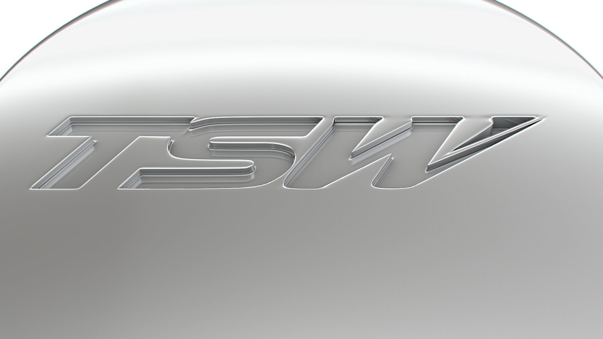 TWS logo 3D model_2