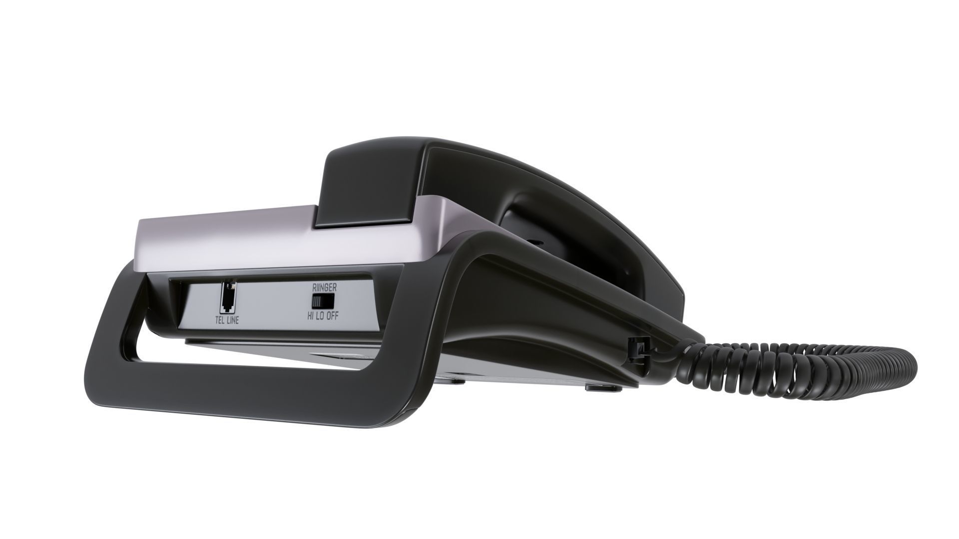 Telephone TEXET TX 244 3D model_3