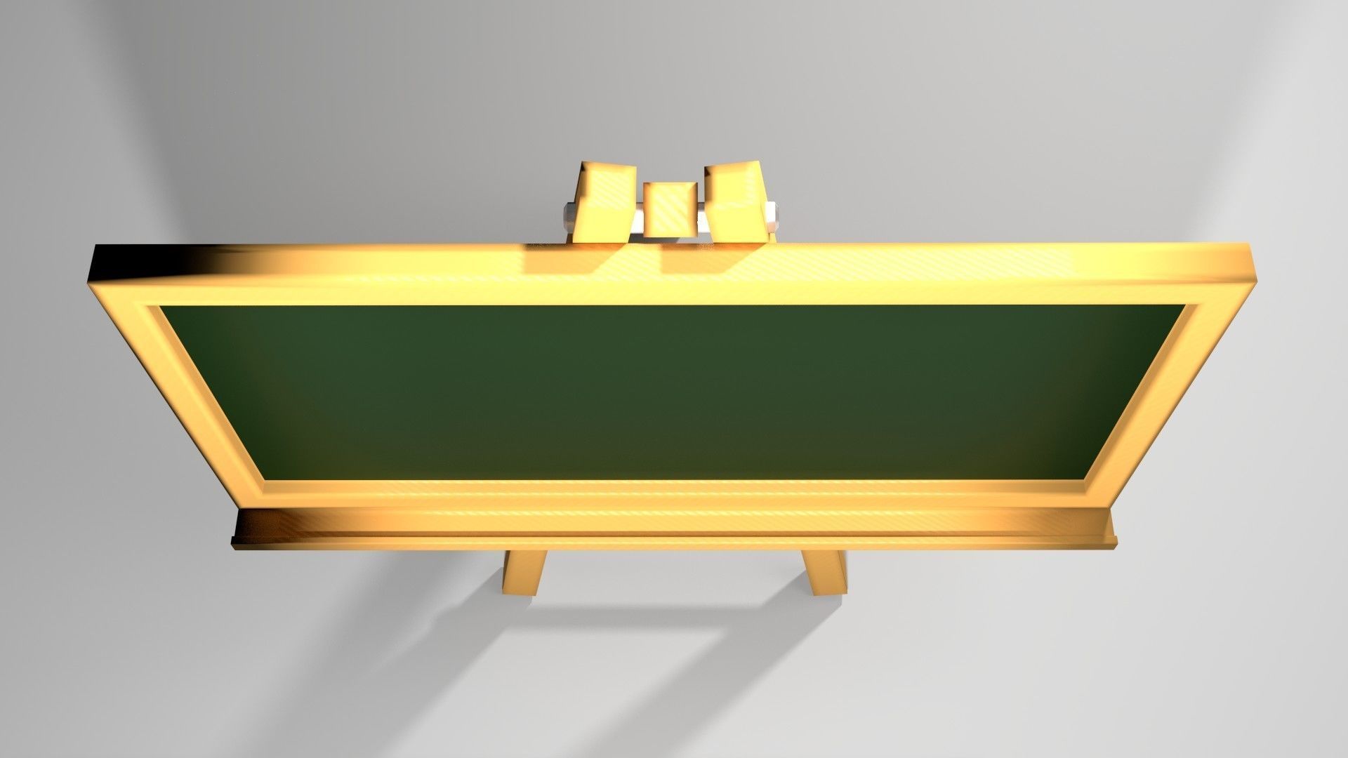 Blackboard Size 30X60 3D model_2