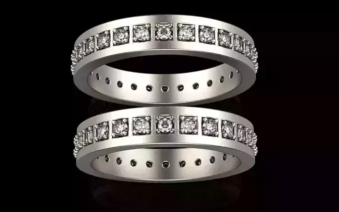 Wedding ring model 318