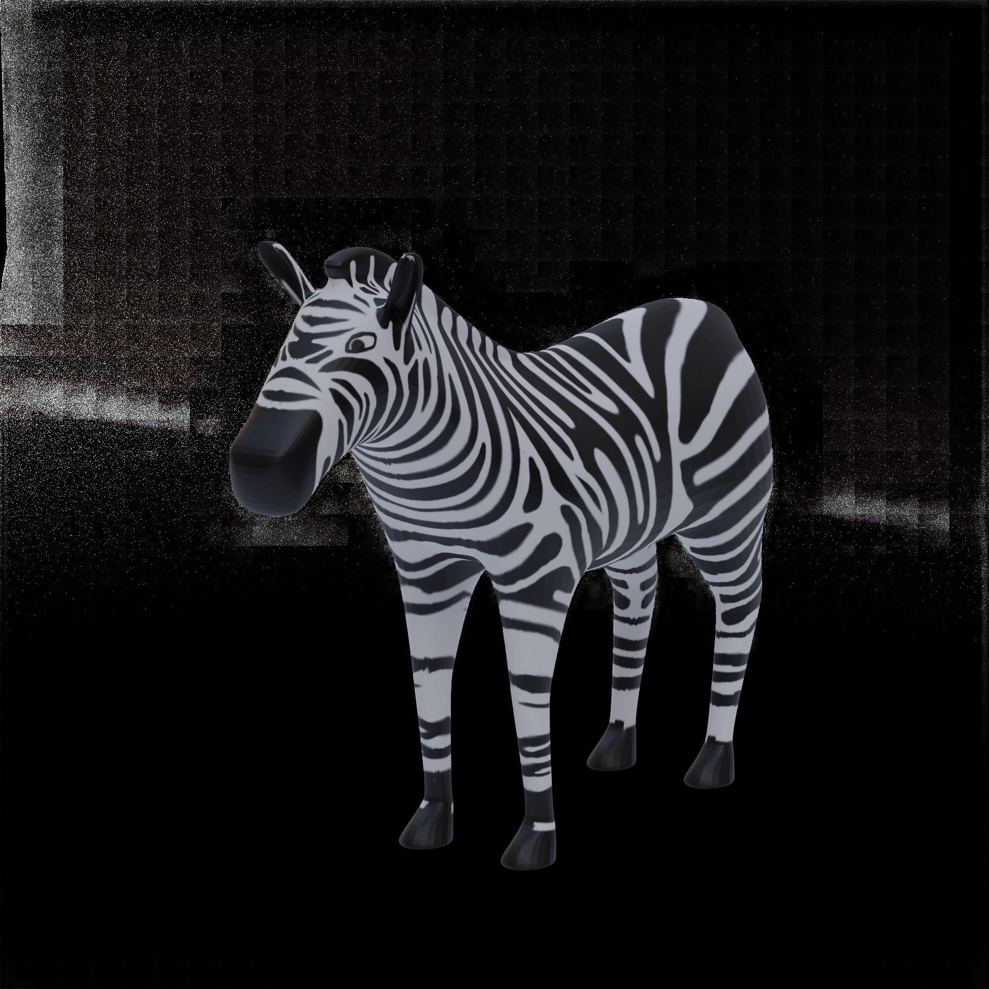 13 Animals Base Meshes Low-poly 3D model Low-poly 3D model_8