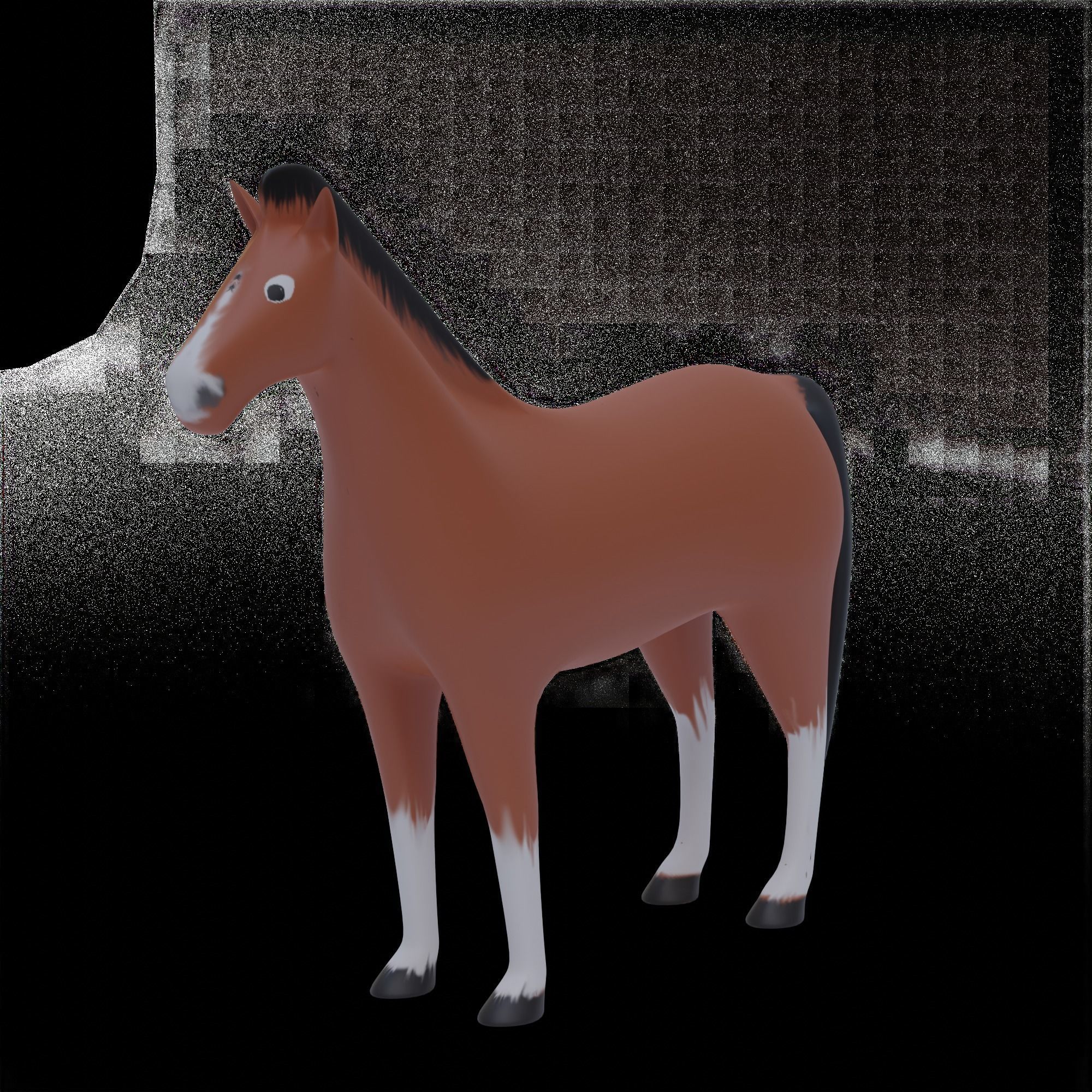 13 Animals Base Meshes Low-poly 3D model Low-poly 3D model_16