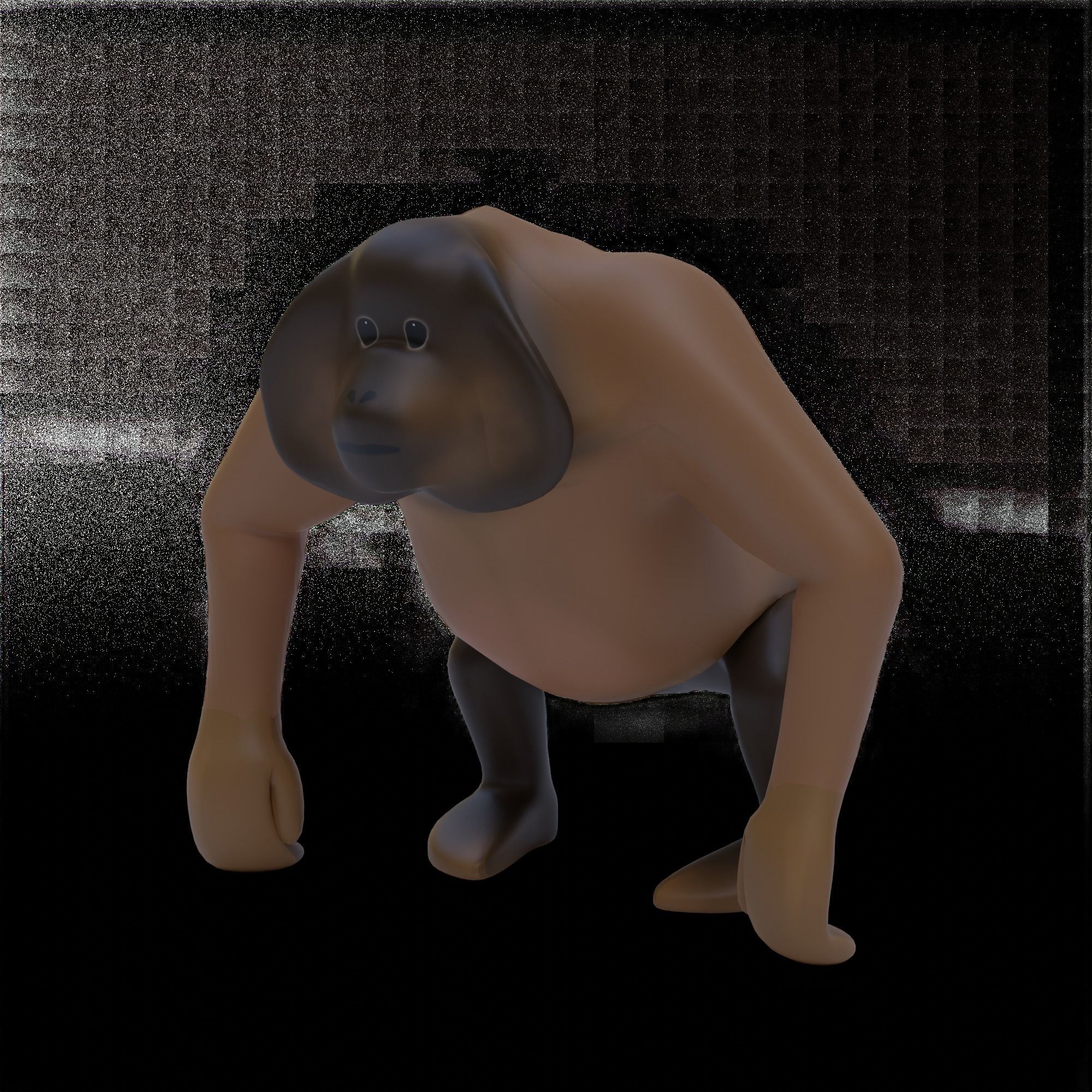 13 Animals Base Meshes Low-poly 3D model Low-poly 3D model_17