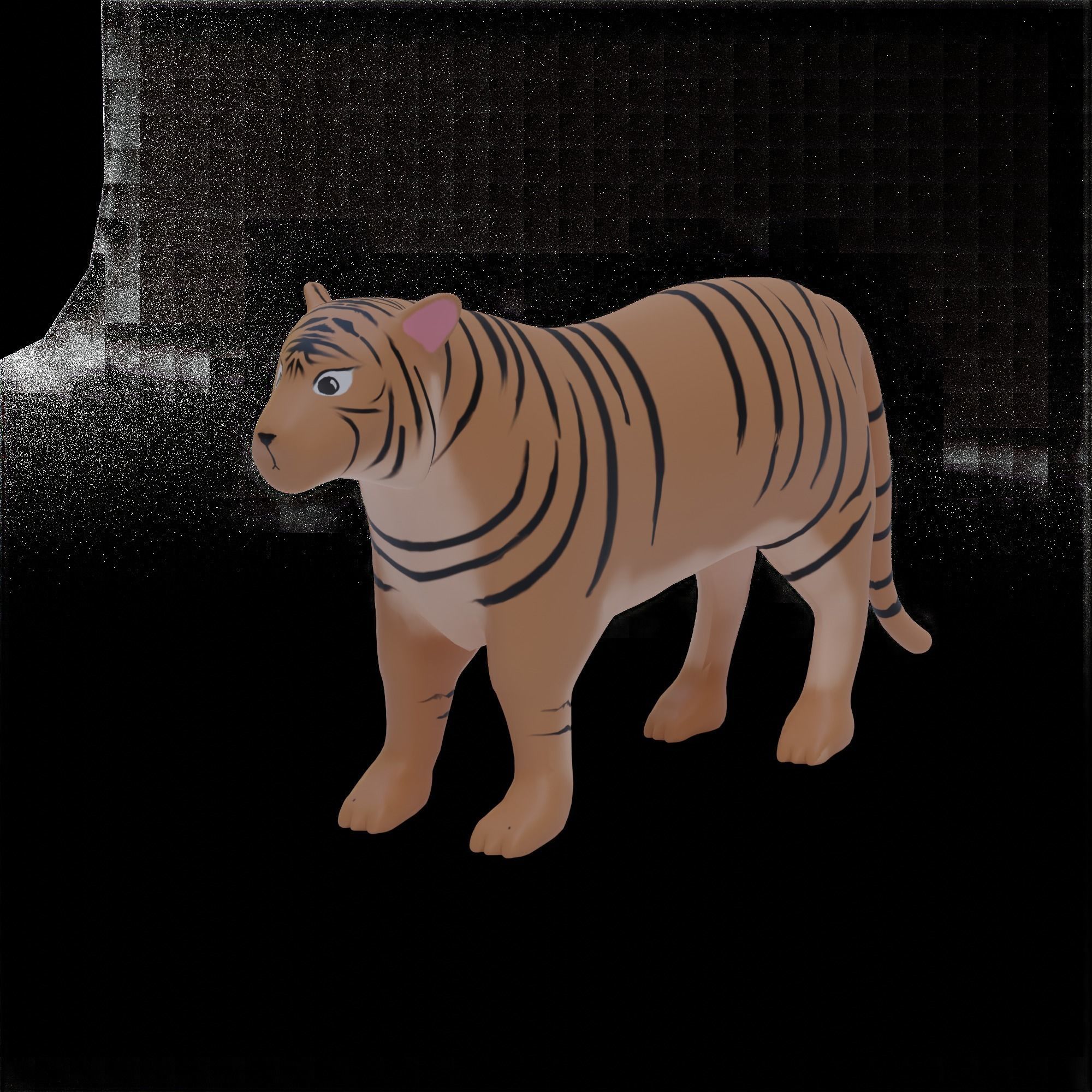 13 Animals Base Meshes Low-poly 3D model Low-poly 3D model_11