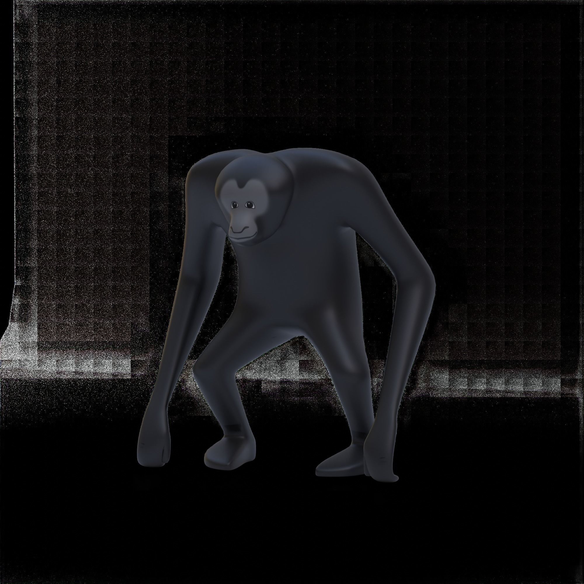 13 Animals Base Meshes Low-poly 3D model Low-poly 3D model_6