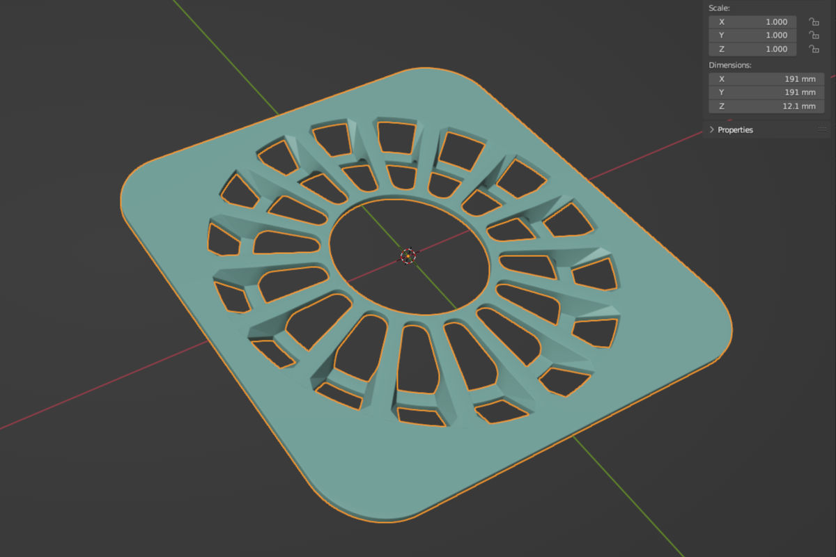 Mac Studio filter casing - 3D printing 3D print model_18