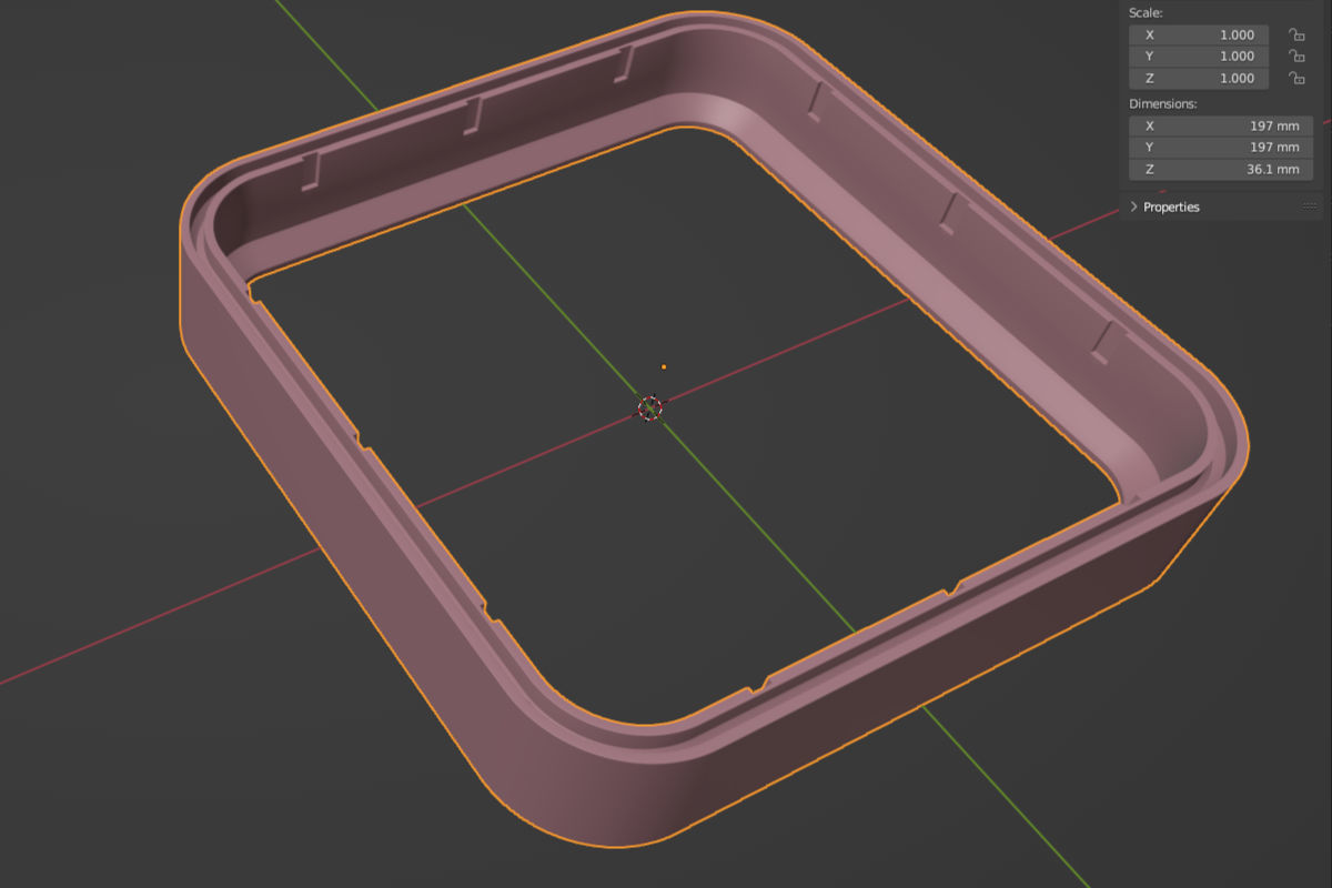 Mac Studio filter casing - 3D printing 3D print model_19