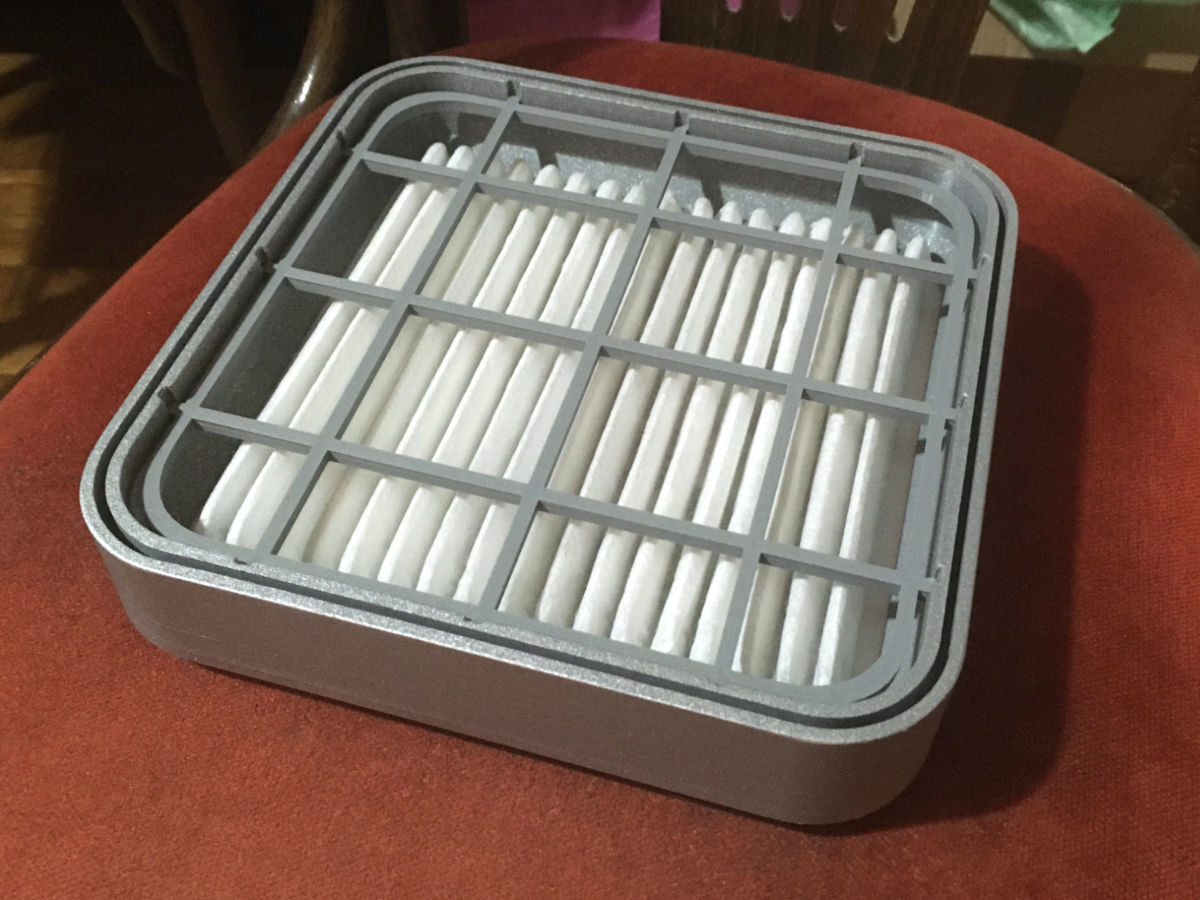 Mac Studio filter casing - 3D printing 3D print model_15