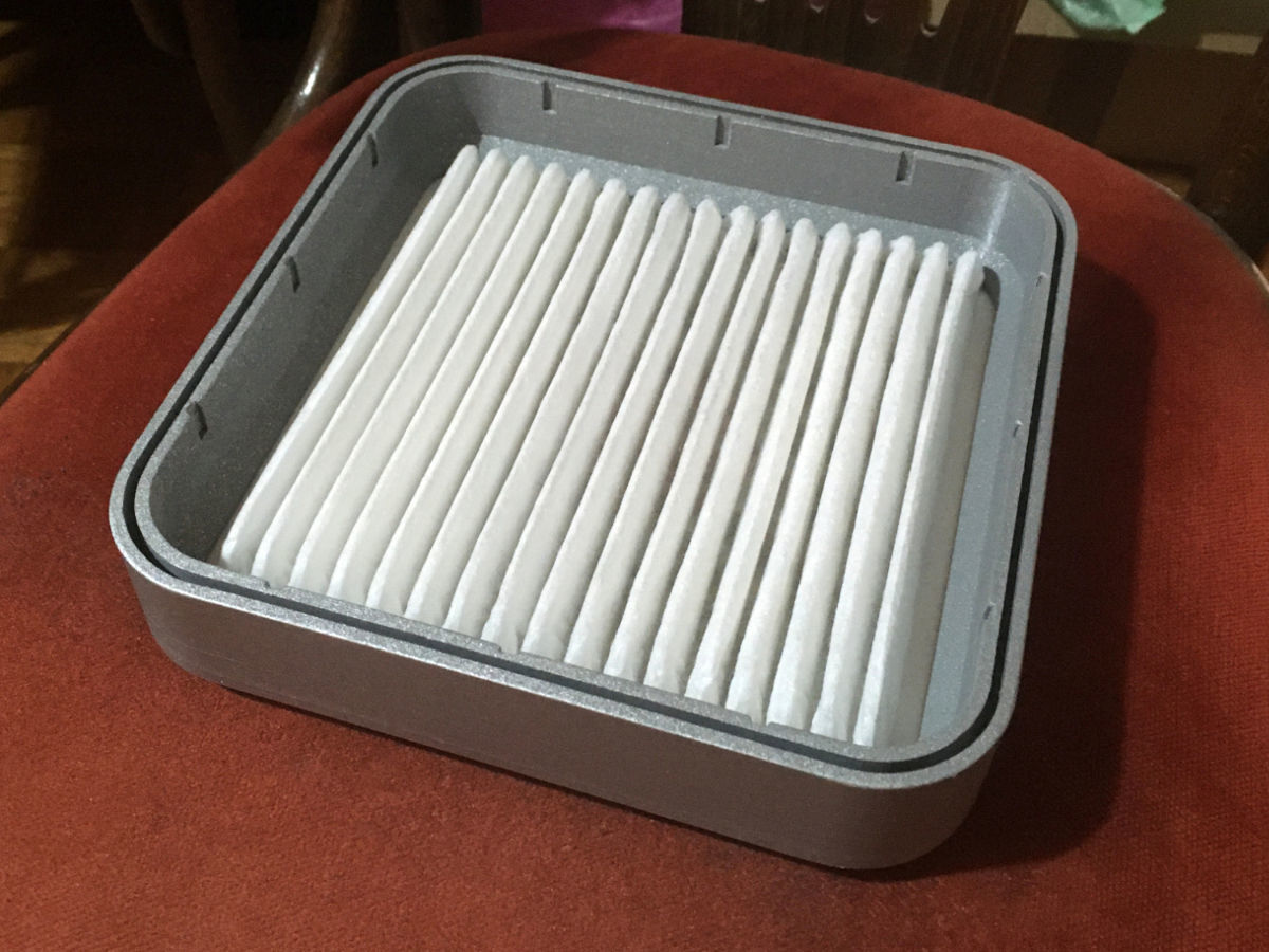 Mac Studio filter casing - 3D printing 3D print model_14