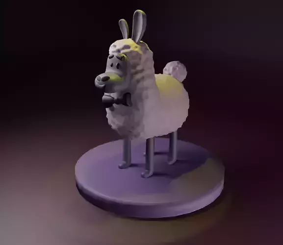 cartoon sheep