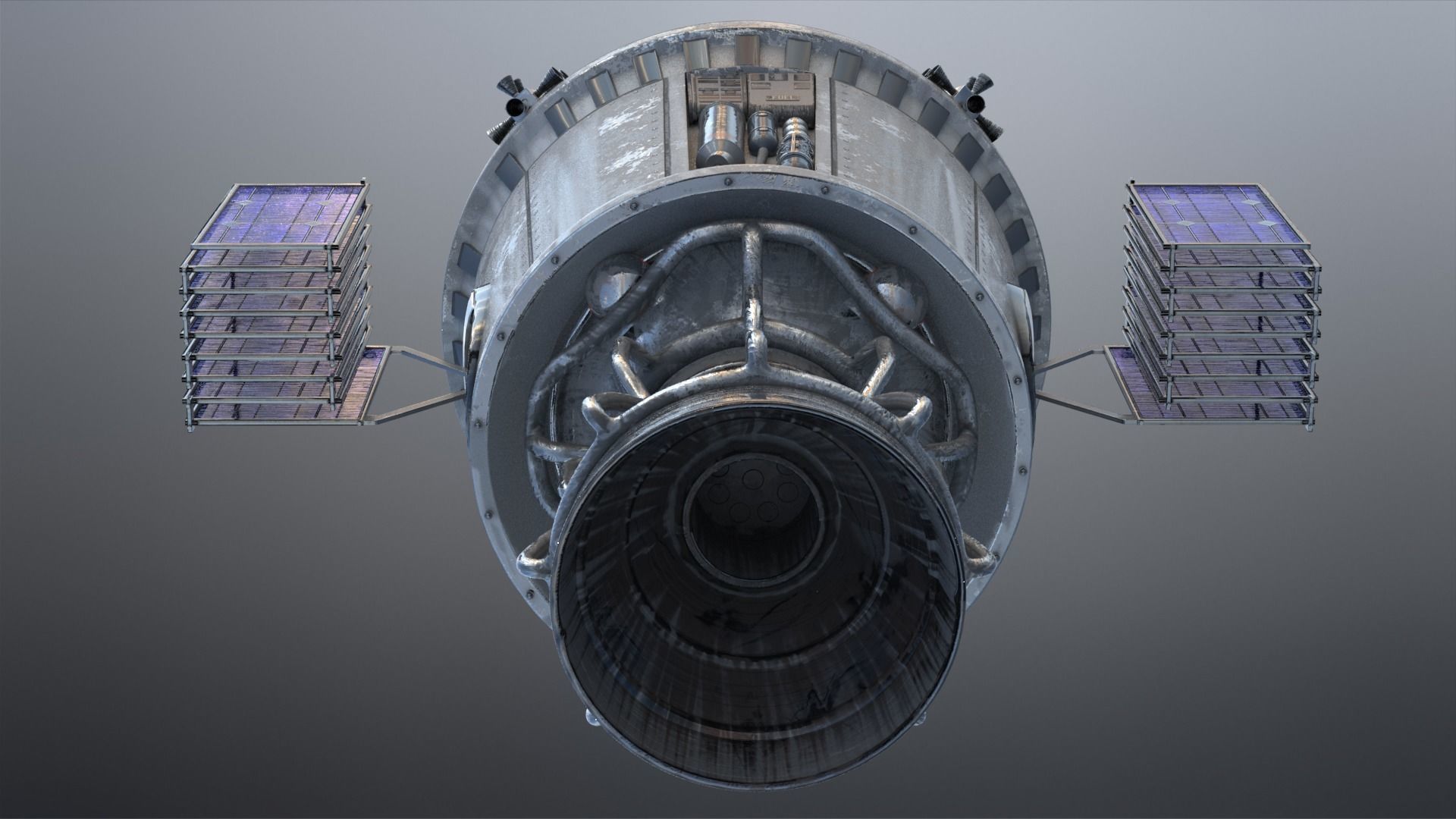 Spaceship 3D model_14