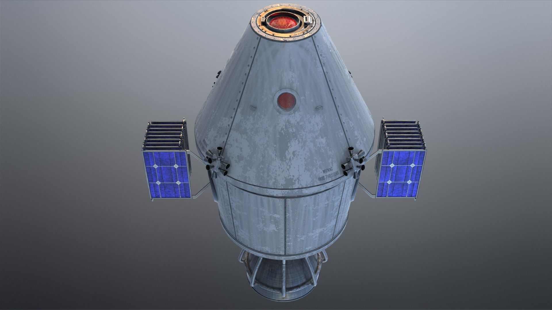 Spaceship 3D model_11
